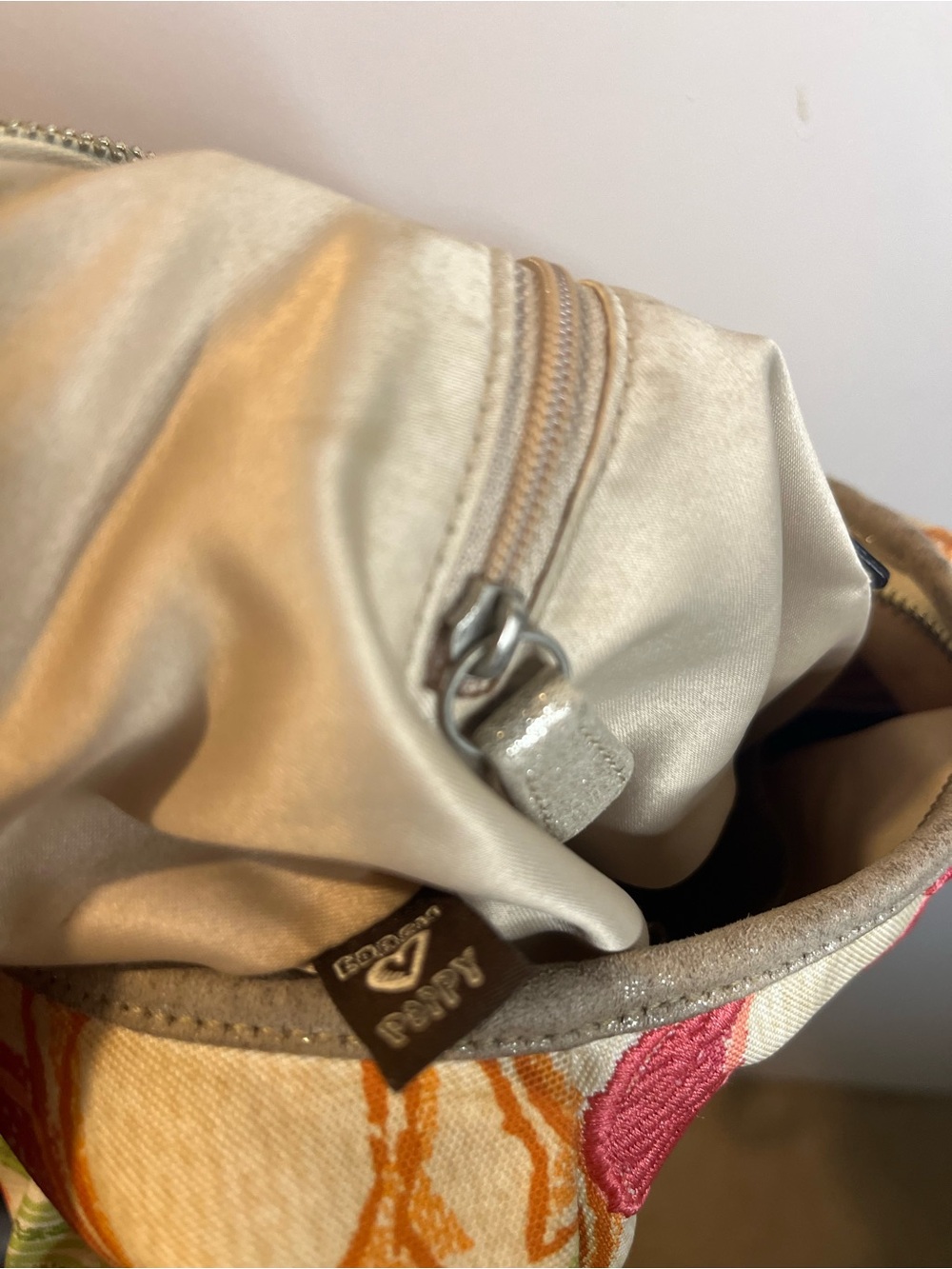 Vintage Coach Poppy Glam Signature Groovy Hobo Bag - Picture 6 of 7